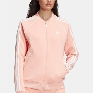 ADIDAS PEACH ORIGINAL TRACK JACKET WITH POCKETS